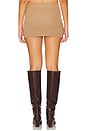 view 4 of 6 Cashmere Mini Skirt in Tan