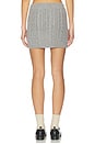 view 4 of 6 Cashmere Cable Mini Skirt in Dark Grey