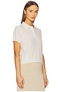 view 2 of 4 Cashmere T Shirt Polo Top in Bone