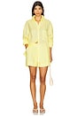 view 4 of 4 Linen Woven Shirt in Yellow