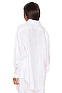 view 3 of 4 Linen Woven Shirt in White