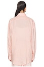 view 4 of 5 Linen Woven Shirt in Soft Pink