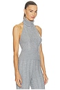 view 2 of 4 x REVOLVE Cashmere Cable Halterneck Top in Dark Grey
