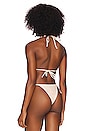 view 3 of 5 HAUT DE MAILLOT DE BAIN TYRA in Gold