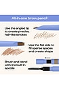 view 5 of 8 PERFILADOR OJOS SWIFT BROW SHAPE + FILL BROW in Taupe
