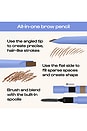 view 5 of 8 PERFILADOR OJOS SWIFT BROW SHAPE + FILL BROW in Soft Brown