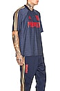 view 2 of 4 FLUIDE PREDATOR ZIDANE in Navy & Red