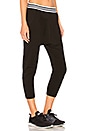 view 2 of 4 PANTALON ENTREJAMBE DESCENDU in Black