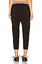 view 3 of 4 PANTALON ENTREJAMBE DESCENDU in Black