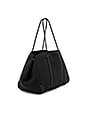 view 3 of 5 Neoprene Tote Bag in Black