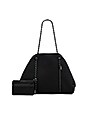 view 4 of 5 Neoprene Tote Bag in Black