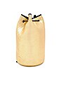 view 3 of 4 Neoprene Bucket Bag in Gold