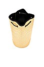 view 4 of 4 Neoprene Bucket Bag in Gold