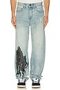 view 4 of 6 Binded Wide Leg Jeans in Orion