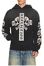view 1 of 6 SUDADERA FREE MIND in Black Potassium Wash