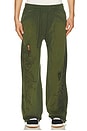 view 1 of 6 PANTALON SWEAT in Vintage Green Vapor Wash