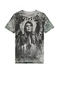 view 1 of 4 Mourning Tee in Silver Reactive