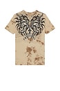 view 1 of 4 Shredded Tee in Khaki Tea Stain