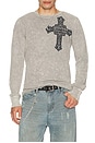 view 3 of 4 Seeker Long Sleeve Thermal Tee in Silver Lava Wash