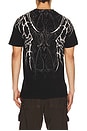 view 2 of 4 Skeleton Tee in Black