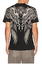 view 2 of 4 Flourish Short Sleeve Tee in Black Lava Wash