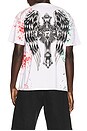 view 2 of 5 x Fuerza Regida Crazyz Tee in White