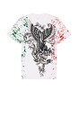 view 4 of 5 x Fuerza Regida Crazyz Tee in White
