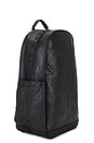 view 3 of 6 Spike Backpack in Black PU Leather