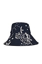 view 2 of 5 Bucket Hat in Navy Shooting Stars