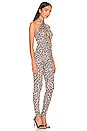 view 2 of 3 Wyn Catsuit in Spring Leopard