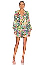 view 1 of 3 Merino Dress in Neon Garden