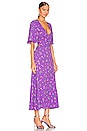 view 2 of 3 Renzo Dress in Violet Bouquet