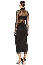 view 3 of 3 Lizzo Dress in Noir Lace