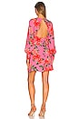 view 3 of 3 Castiel Mini Dress in Pink Bouquet