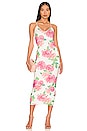 view 1 of 3 Amina Dress in Blanc Bouquet