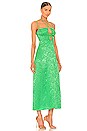 view 2 of 4 Solano Midi Slip Dress in Green Floral