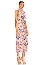 view 2 of 3 Poste Midi Dress in Summer Butterfly