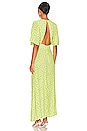view 3 of 3 x REVOLVE Zelda Maxi Dress in Lime Ditsy