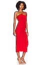 view 2 of 3 Analena Midi Dress in Fiery Red