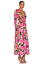 view 2 of 3 Assi Dress in Fuchsia Garden