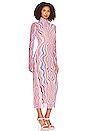 view 2 of 3 ROBE SHAILENE in Multi Wave