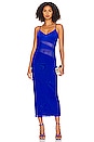 view 1 of 3 Benassi Midi Dress in Cobalt Blue