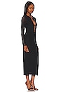 view 2 of 3 Criss Midi Dress in Noir
