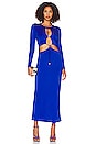 view 1 of 3 Marcella Midi Dress in Cobalt Blue
