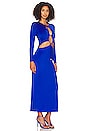 view 2 of 3 Marcella Midi Dress in Cobalt Blue