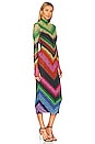 view 2 of 3 Shailene Dress in Geo Stripe