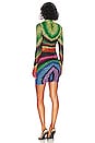 view 3 of 3 Sadie Dress in Geo Stripe