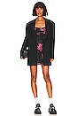 view 4 of 4 Prima Dress in Noir Pink Bouquet