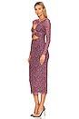 view 3 of 5 Ronda Dress in Red Ditsy