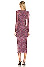view 4 of 5 Ronda Dress in Red Ditsy